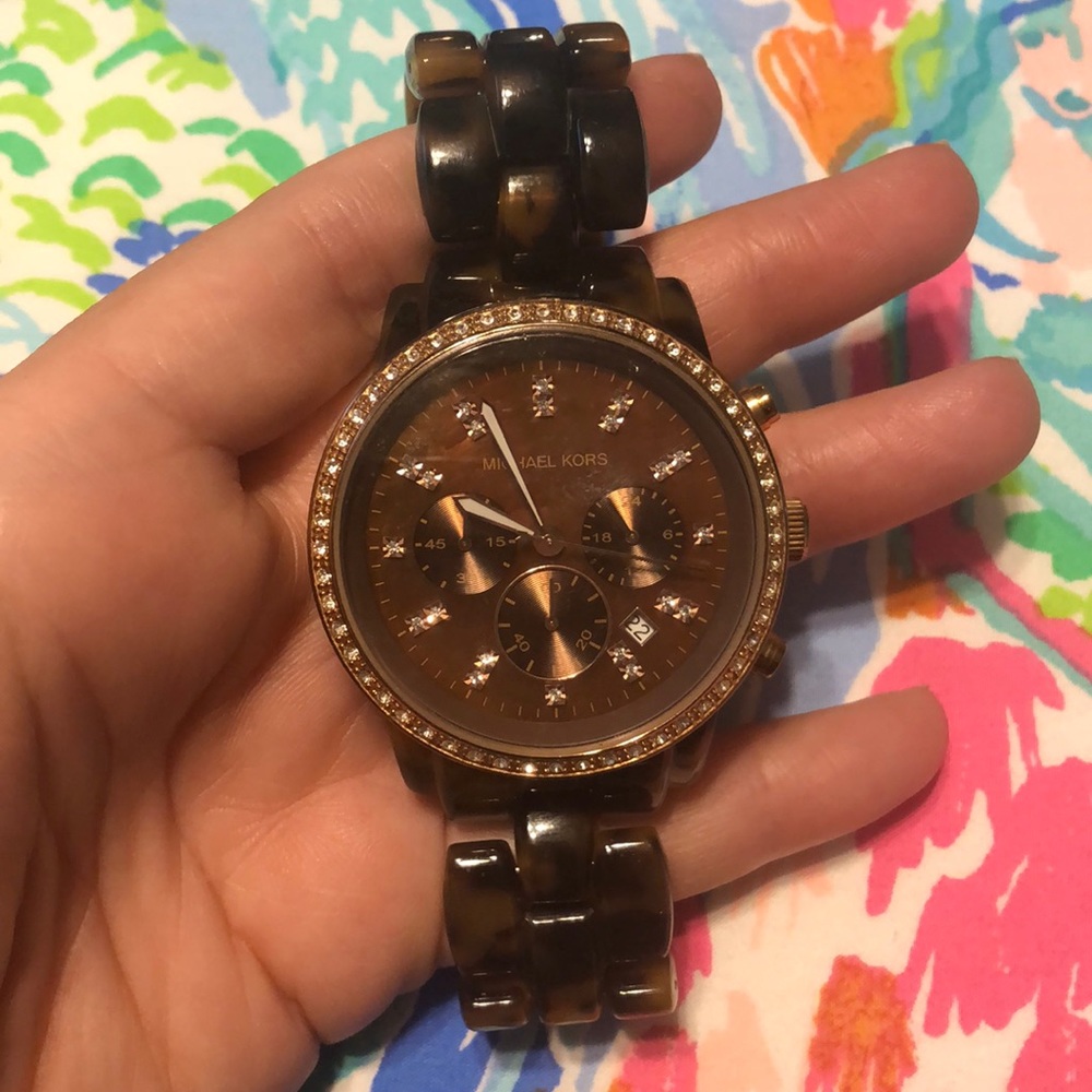 MICHAEL KORS
Showstopper Brown Chronograph